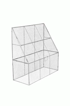 Chicken Wire Flat Back Crop Coop -Garden Tools Store 8611701 FlatBackCropCoop gif