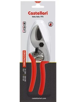 Castellari Ergonomic Anvil Pruner -Garden Tools Store 8611969 02V tif