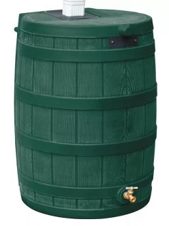 Rain Wizard 50 Gallon Rain Barrel 7 Rain Wizard 50 Gallon Rain Barrel -Garden Tools Store 8612311 02V jpg