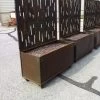 Nice Corten Trough Planters With Privacy Screen -Garden Tools Store 8612382 02V jpg