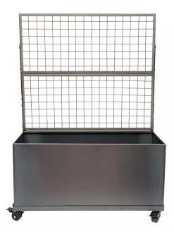 Nice Corten Trough Planters With Trellis -Garden Tools Store 8612395 01V jpg