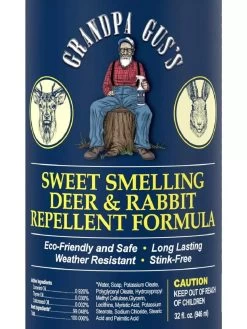 Grandpa Gus's Deer & Rabbit Repellent Spray -Garden Tools Store 8612427 03V 3 4