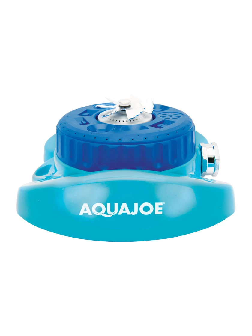 Aqua Joe® AJ-TSSBM Indestructible 9-Pattern Metal Turret Sprinkler 3 Aqua Joe® AJ-TSSBM Indestructible 9-Pattern Metal Turret Sprinkler - Image 2