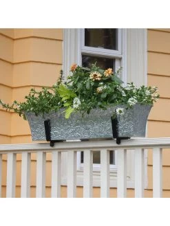 Achla Designs Handrail Flowerbox Bracket Kit For Rail -Garden Tools Store 8612883 03v
