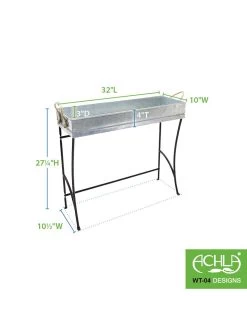 Achla Designs Trestle Plant Stand -Garden Tools Store 8612887 02v