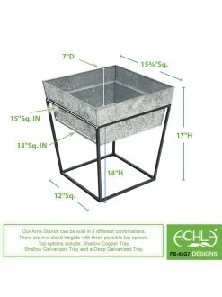 Achla Designs Arne Plant Stand -Garden Tools Store 8612898 04v