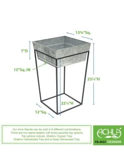 Achla Designs Arne Plant Stand -Garden Tools Store 8612900 01v