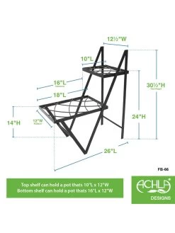 Achla Designs Duet Plant Stand 7 Achla Designs Duet Plant Stand -Garden Tools Store 8612905 02v
