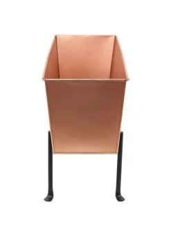 Achla Designs Copper Flower Box With Folding Stand -Garden Tools Store 8612914 03v