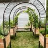 2’ X 4’ Arch Trellis For Planter Boxes -Garden Tools Store 8612976 0414 arch trellis for 2 foot x 4 foot planter box