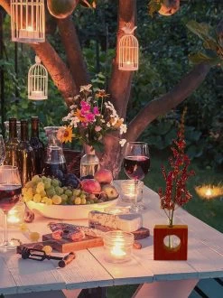 Wine Barrel Counter Top Vase Or Propagation Station -Garden Tools Store 8613032nmg 05v