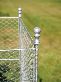 Tall Chicken Wire Critter Fence Extension Panel, Set Of 2 -Garden Tools Store 8613260 0082 1