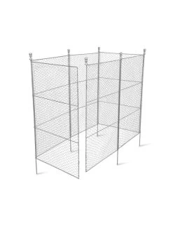 Tall Chicken Wire Critter Fence With Gate -Garden Tools Store 8613260 6052