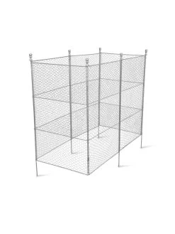 Tall Chicken Wire Critter Fence With Gate -Garden Tools Store 8613260 6053