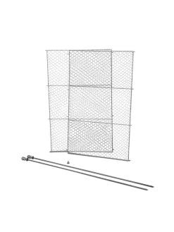 Tall Chicken Wire Critter Fence Extension Panel, Set Of 2 -Garden Tools Store 8613262 6063 tall chicken wire critter fence extension panel set of 2 galvanized