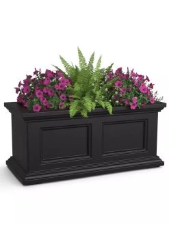 Fairfield Self-Watering Window Box, 2’ -Garden Tools Store 8613268 02V tif
