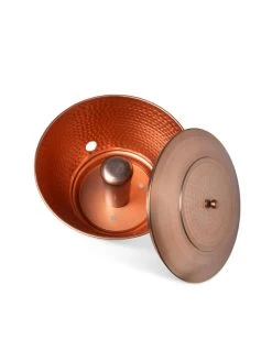 Hammered Copper Hose Pot With Lid 19 Hammered Copper Hose Pot With Lid -Garden Tools Store 8613311 5811
