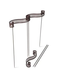 Scroll Linking Stakes, Set Of 3 -Garden Tools Store 8613321 5901