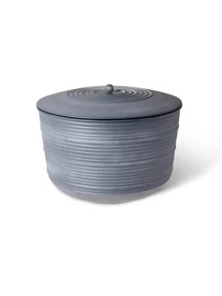 Ribbed Hose Pot With Lid 15 Ribbed Hose Pot With Lid -Garden Tools Store 8613332 5801