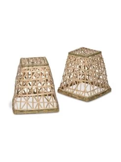Bamboo Cloche, Set Of 2 -Garden Tools Store 8613351 4693
