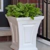 Cambridge Tall Planter, 18" Height -Garden Tools Store 8613523 10V cambridge tall planter 18 inches