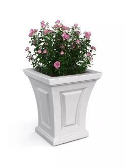 Cambridge Tall Planter, 18" Height -Garden Tools Store 8613523 11V