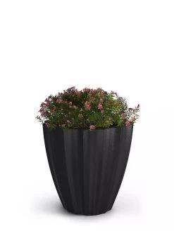 Sedona Round Planter, 18" Diameter -Garden Tools Store 8613526 02V