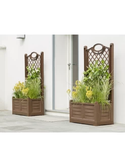 Separate Flower Box With Trellis -Garden Tools Store webimage 8613626 02V